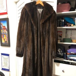 J. Percy Marvin Richards FullLength REAL Mink Coat